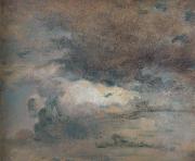 John Constable Cloud Study evening 31 August 182 oil on canvas